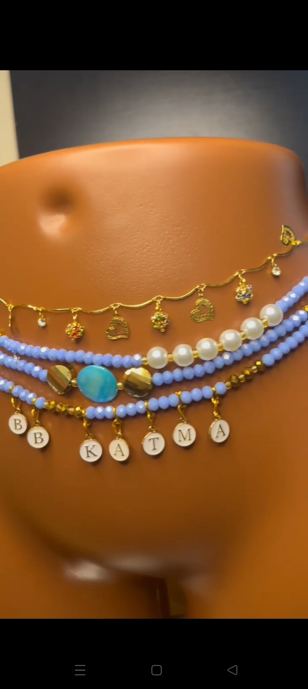 Chaînes de taille élégantes "DEGU" – Doré & Rouge Passion